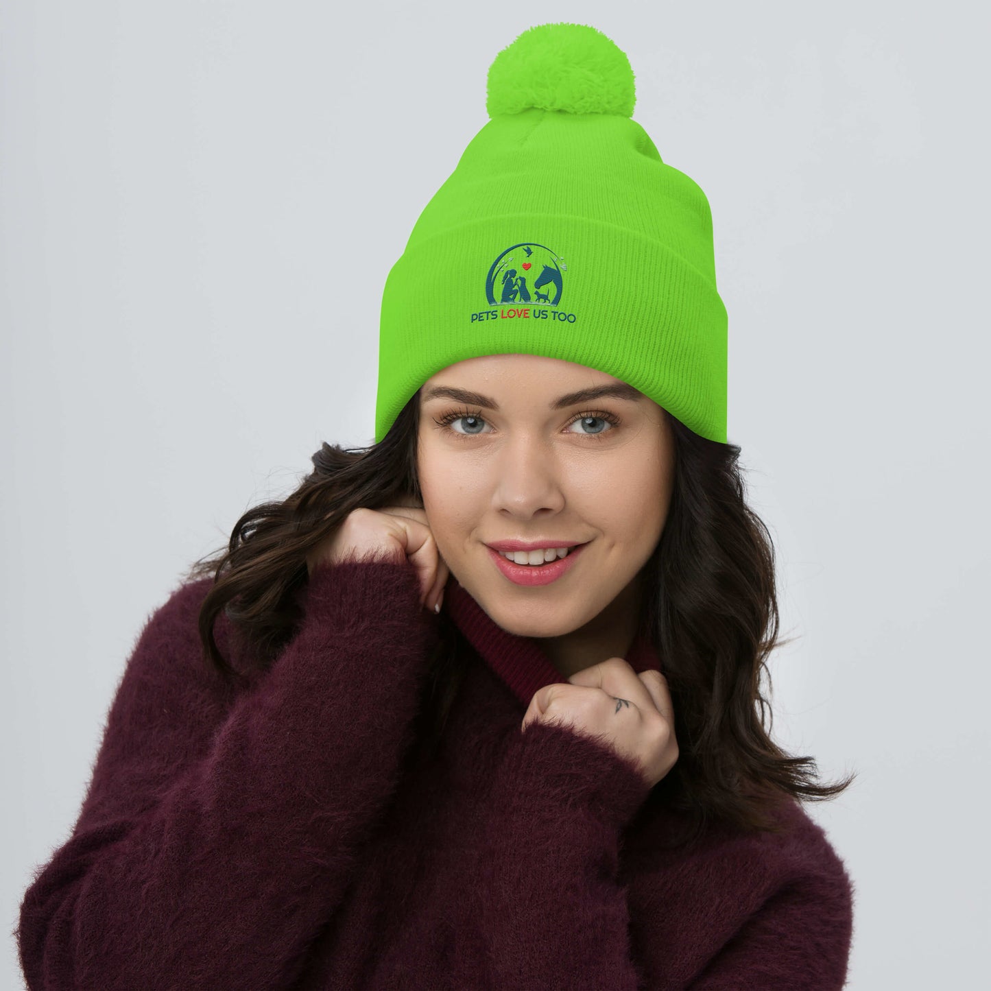 Pets love Us Too® Pom-Pom Beanie