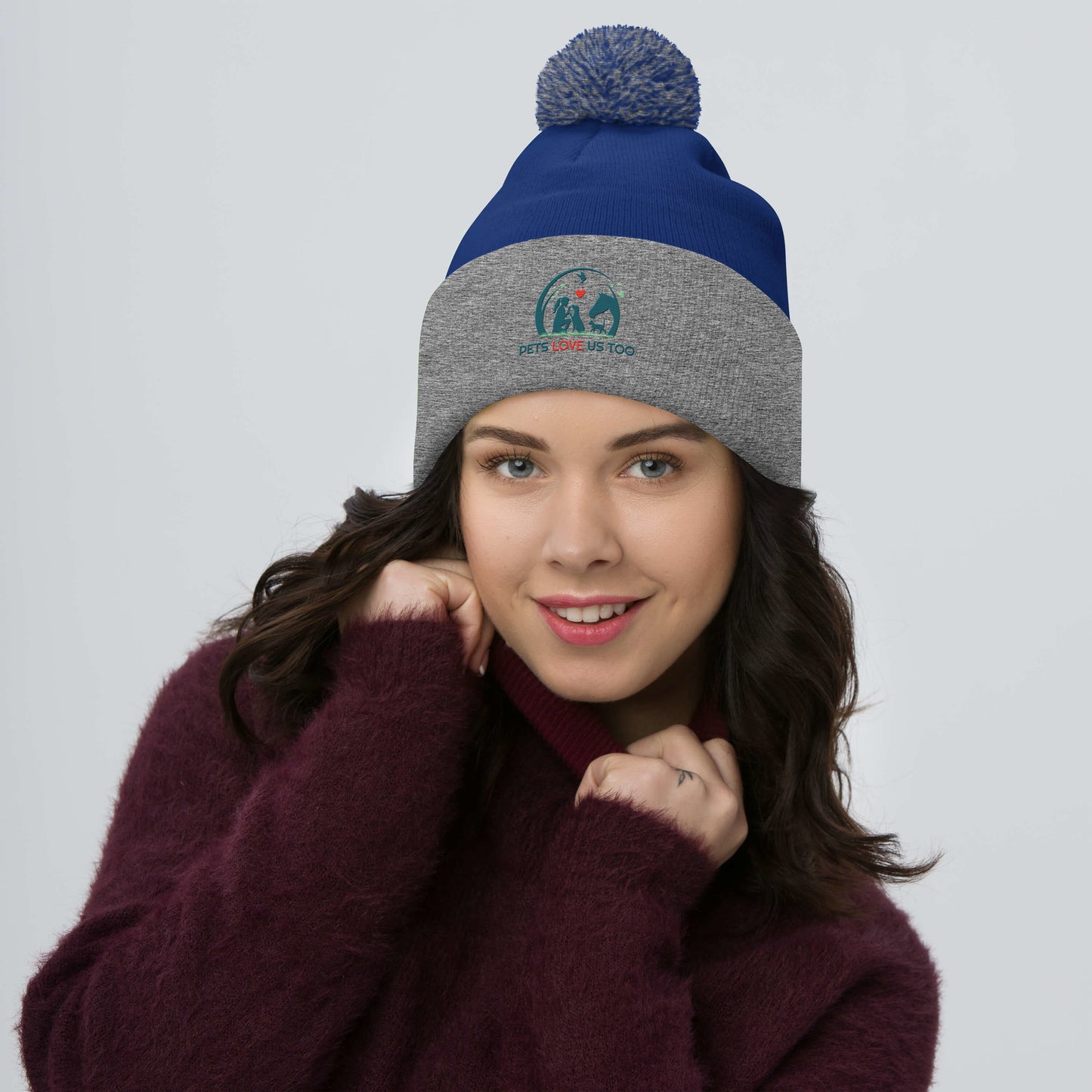 Pets love Us Too® Pom-Pom Beanie