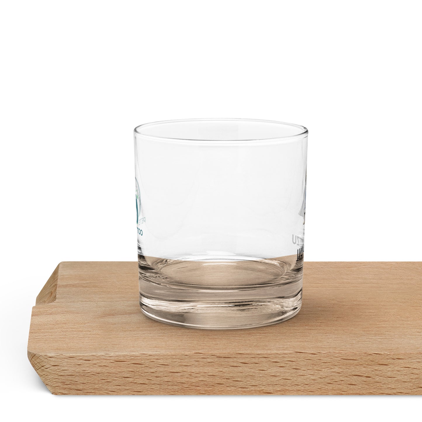 Pets Love Us Too® Rocks Glass