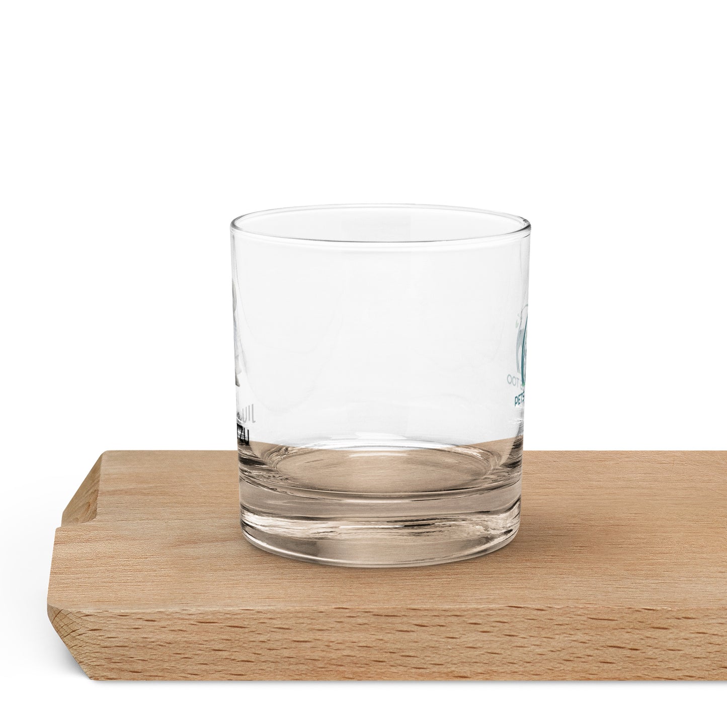 Pets Love Us Too® Rocks Glass