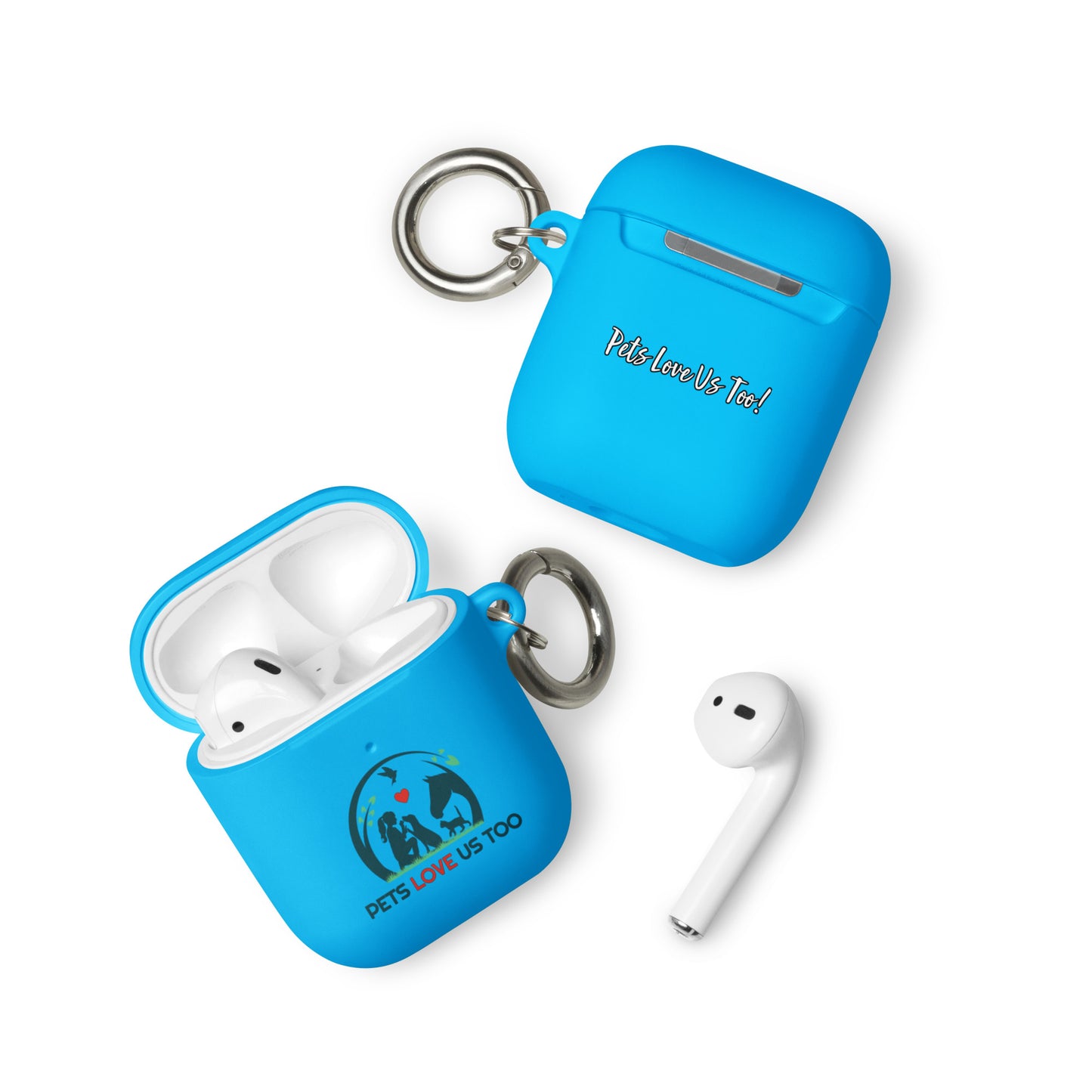 Pets Love Us Too® Rubber Case for AirPods®