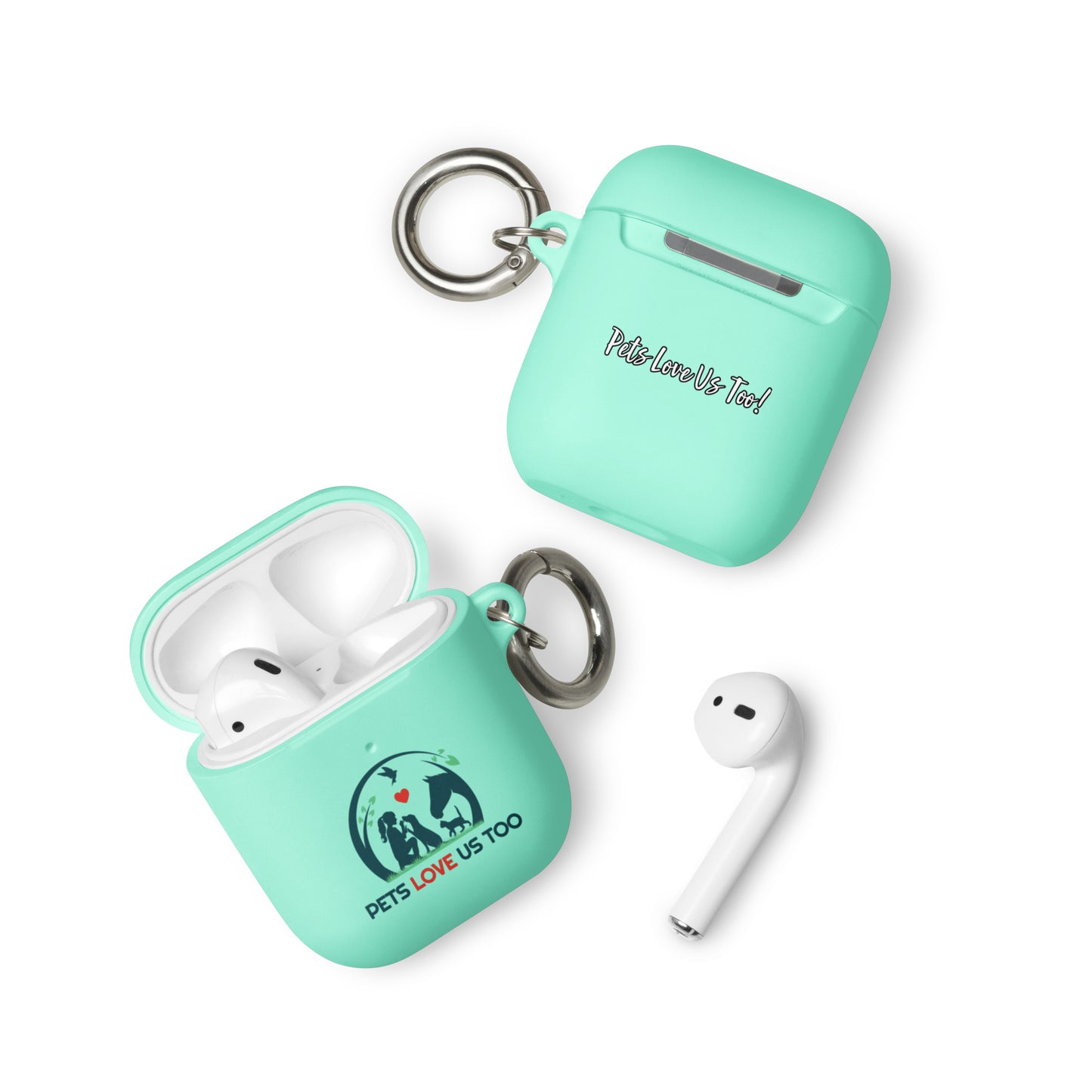 Pets Love Us Too® Rubber Case for AirPods®
