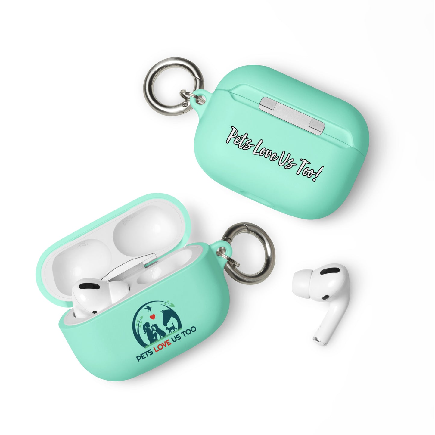 Pets Love Us Too® Rubber Case for AirPods®
