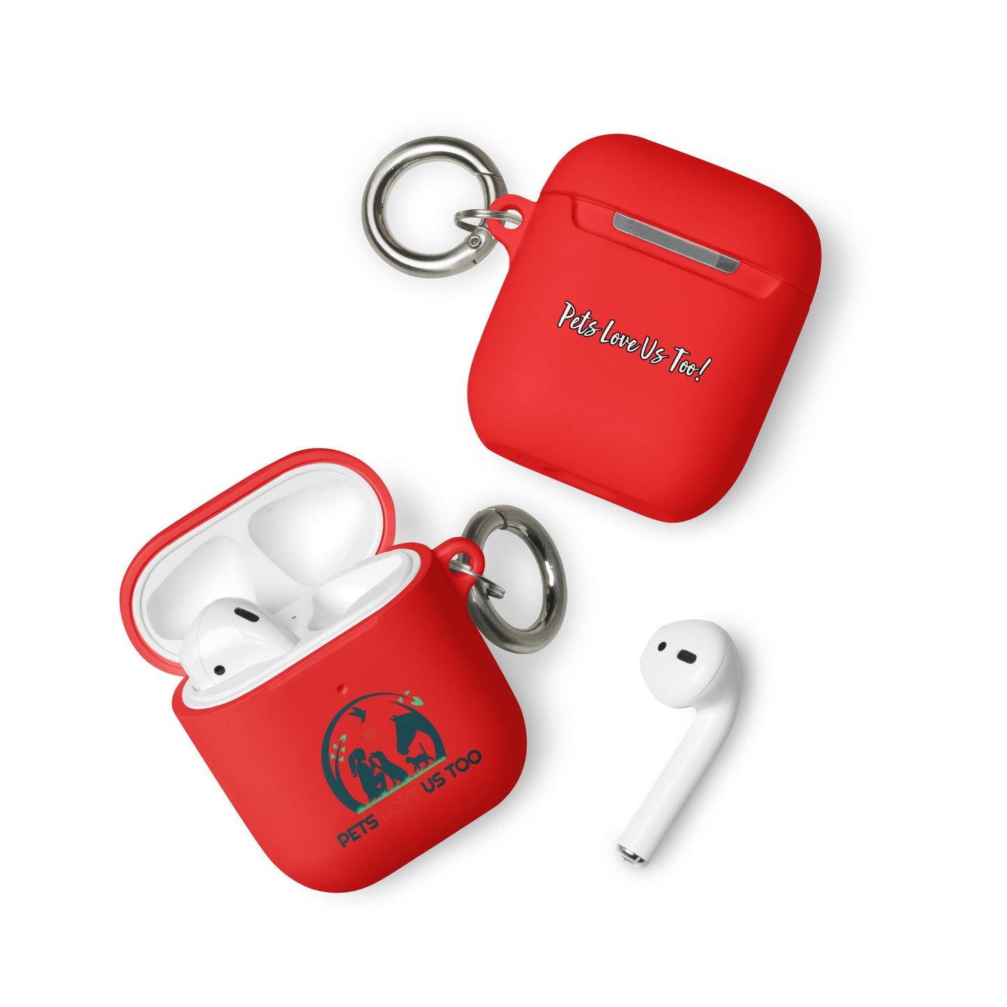 Pets Love Us Too® Rubber Case for AirPods®