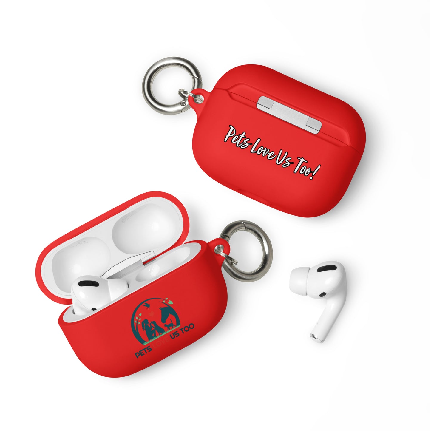 Pets Love Us Too® Rubber Case for AirPods®