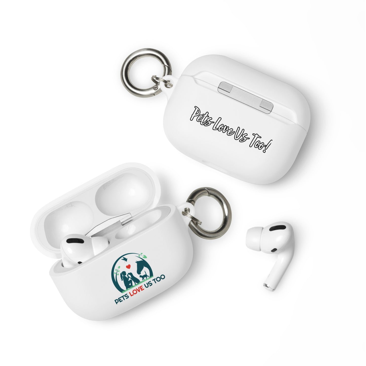 Pets Love Us Too® Rubber Case for AirPods®