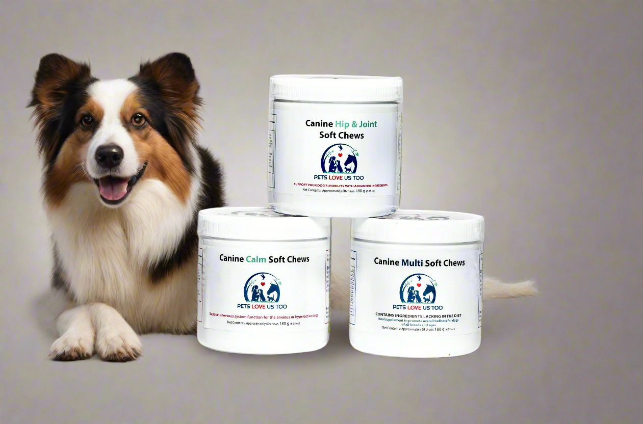 Pets Love Us Too Canine Vitamins and Supplements 3-Pack *Member cost $45.60*