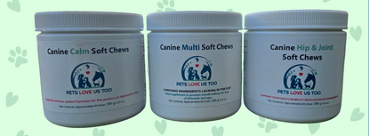 Pets Love Us Too Canine Vitamins and Supplements 3-Pack *Member cost $45.60*