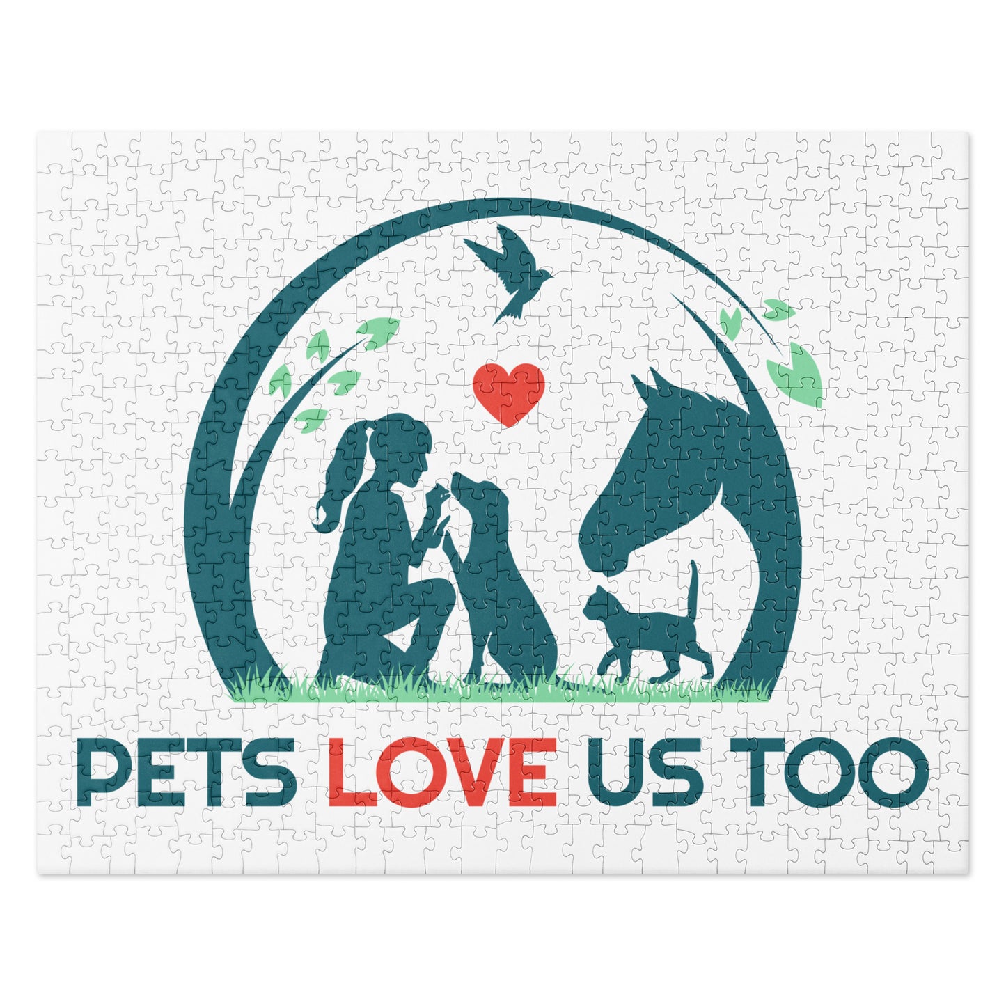 Pets Love Us Too Jigsaw puzzle *Member cost from $28.00*