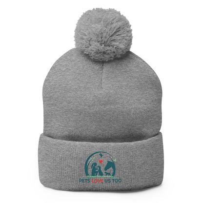 Pets love Us Too Pom-Pom Beanie *Member cost $22.40*