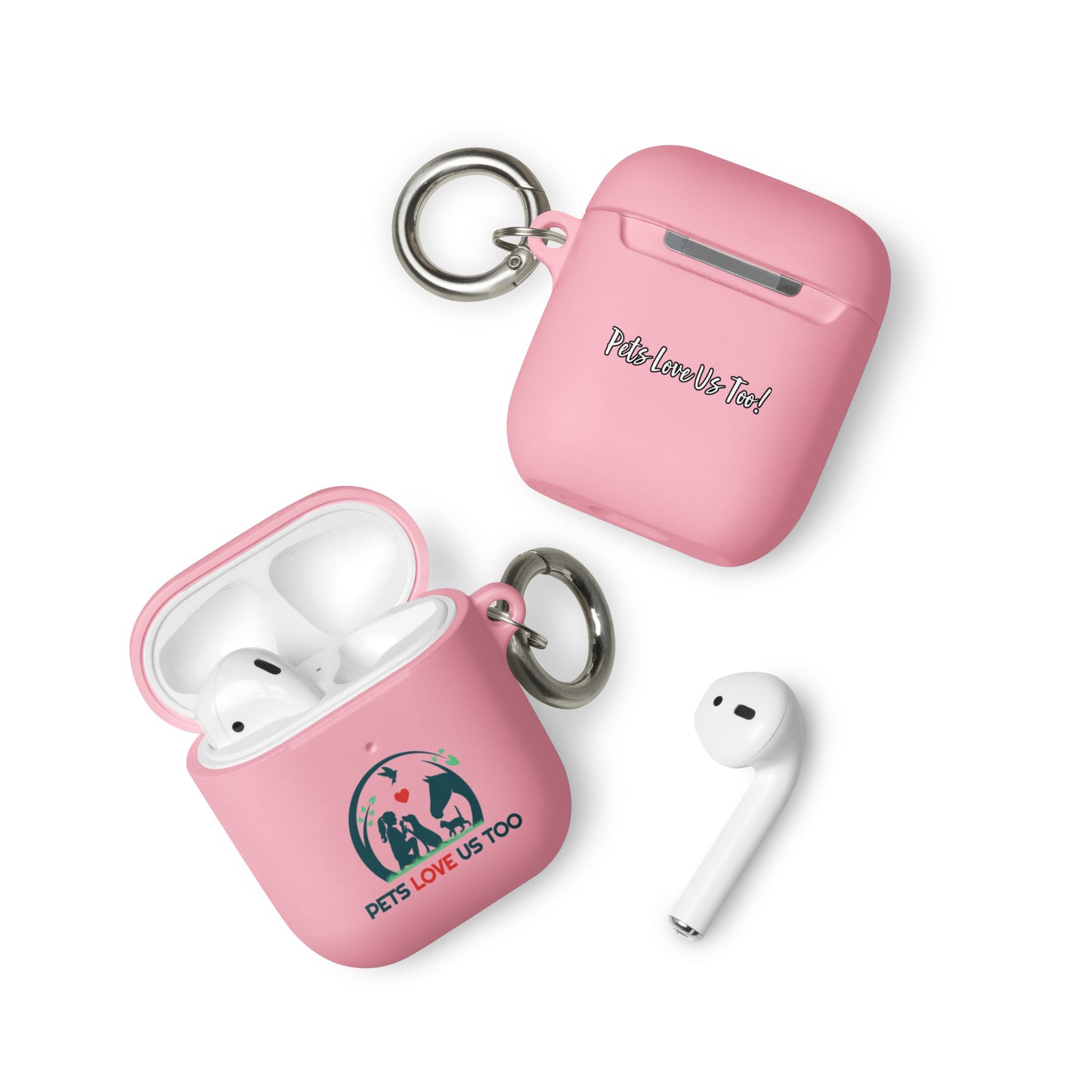 Pets Love Us Too Rubber Case for AirPods® *Member cost $16.00*