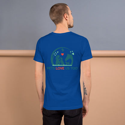 Pets Love Us Too® Logo T-Shirt